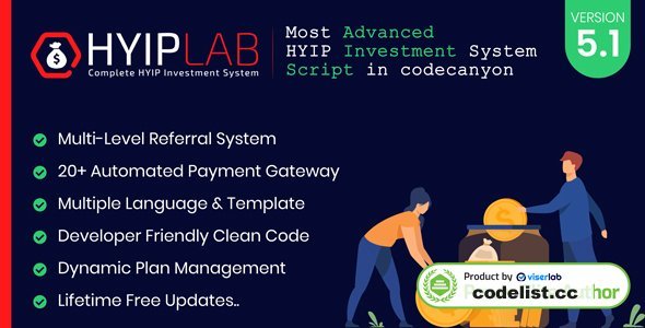 HYIPLAB v5.1 - Complete HYIP Investment System - nulled