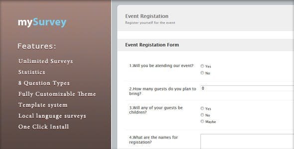 mySurvey v1.3
