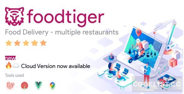 FoodTiger v2.1.1 - Food delivery - Multiple Restaurants