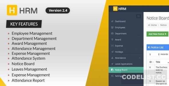 HRM v4.0.2 - Human Resource Management - nulled