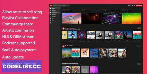 MusicEngine v2.1.6.3 - Music Social Networking - nulled