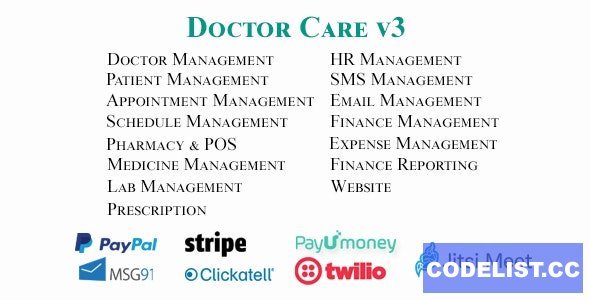 Doctor Care v3 - Diagnostic Center / Doctors Chamber Management System (11 May 2022)