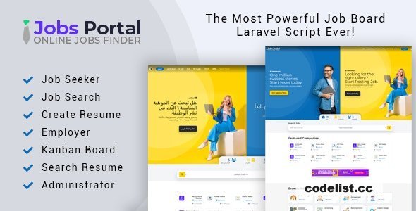 Jobs Portal v4.1 - Job Board Laravel Script