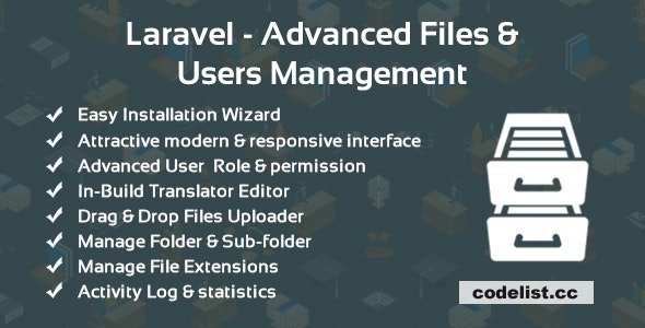 Laravel v2.0.2 - Advanced Files &amp; Users Management