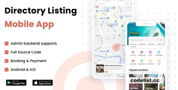 Listar FluxPro v1.3.4 - Flutter mobile directory listing &amp; booking - Wordpress Backend