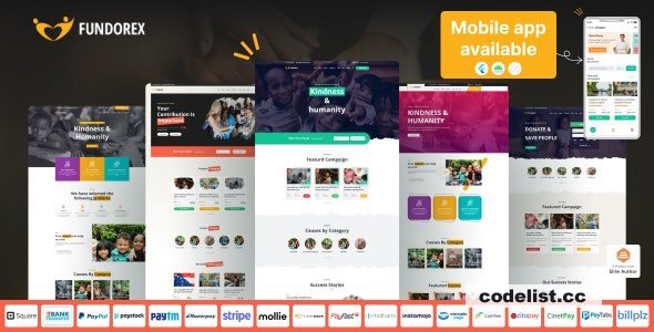 Fundorex v1.2.2 - Crowdfunding Platform - nulled