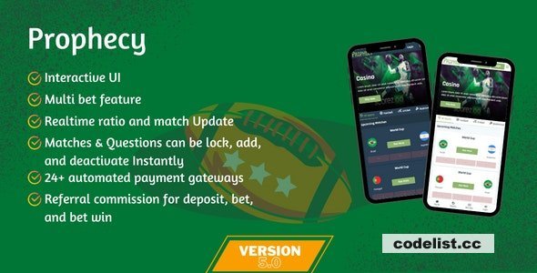Prophecy v5.0.3 - An Online Betting Platform - nulled