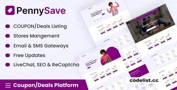 PennySave v1.0 - Coupon/Deals Platform