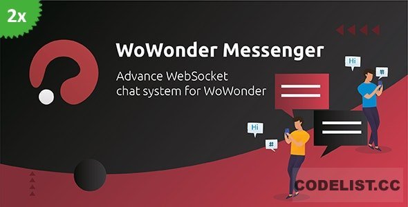 Real-Time Messenger (websocket) &amp; Music Plugin for WoWonder Social Network (Free audio/video calls) v1.7