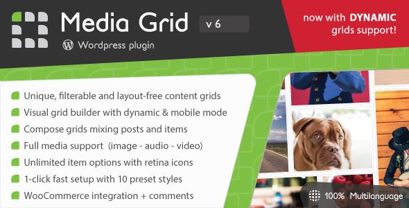 Media Grid v6.51 - Wordpress Responsive Portfolio