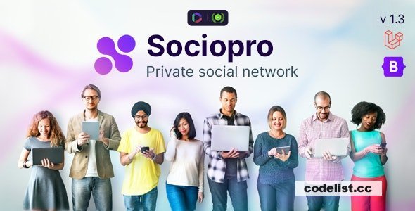 Sociopro v1.3 - The Ultimate Private Social Network