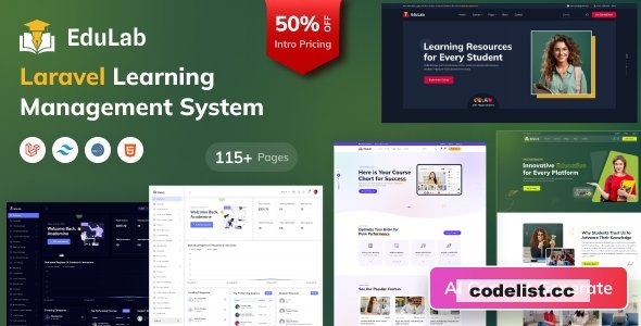 Edulab LMS v1.3 - Laravel Learning Management System with Tailwind CSS - nulled