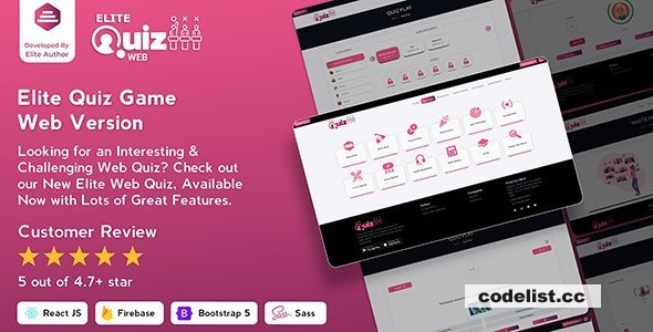 Elite Quiz v2.1.8 - Trivia Quiz - Quiz Game - Web Version - nulled