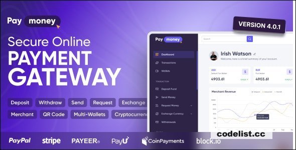 PayMoney v4.1.1 - Secure Online Payment Gateway - nulled