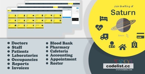 Saturn v3.01 - Hospital Management System