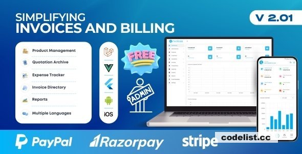 InvoiceX v2.01 - Billing and Invoice Management Systems