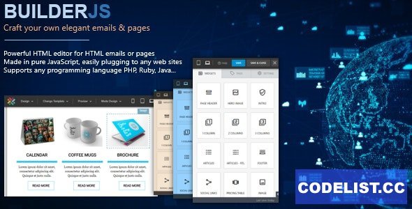 BuilderJS v5.0.4 - HTML Email &amp; Page Builder