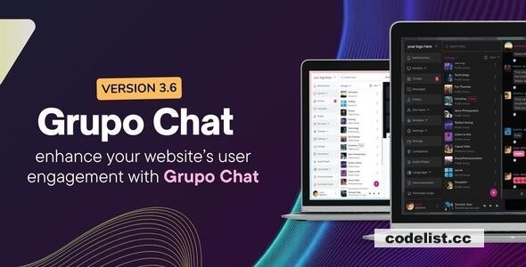Grupo Chat v3.6 - Chat Room &amp; Private Chat PHP Script - nulled