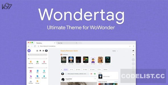 Wondertag v1.1 - The Ultimate WoWonder Theme