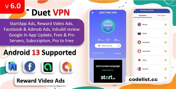 Duet Pro VPN App v6.0 - Secure VPN App &amp; Fast VPN