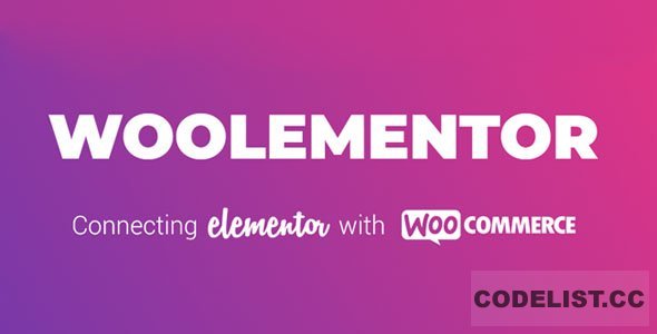 Woolementor Pro v1.2.0 - Connecting Elementor with WooCommerce