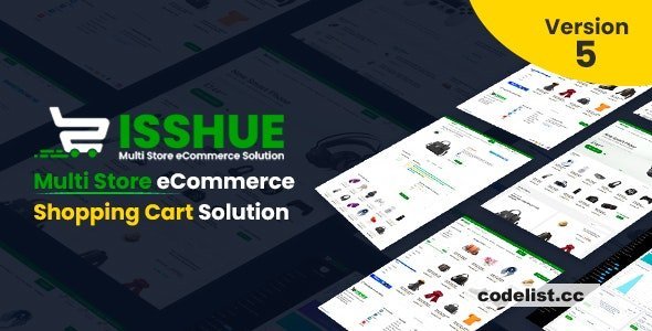 Isshue v5.0 - Multi Store eCommerce Shopping Cart Solution - nulled