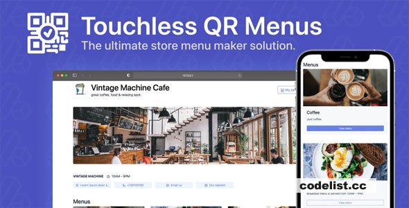 66qrmenu v44.0.0 - Touchless QR Code Menus - nulled
