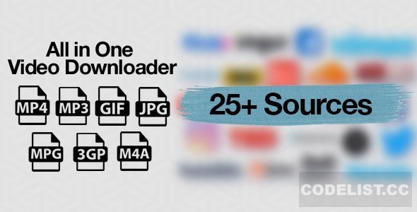 All in One Video Downloader Script v1.8 - nulled