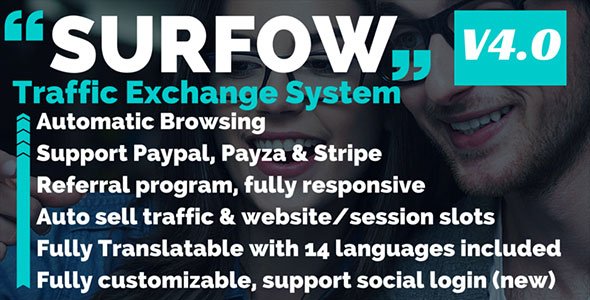 Surfow V4.0.1 - Traffic Exchange System