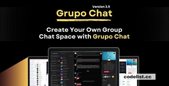 Grupo Chat v3.9 - Chat Room &amp; Private Chat PHP Script - nulled