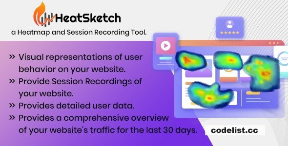 HeatSketch v2.9 - Heatmap and Session Recording Tool (SaaS Platform) - nulled