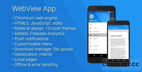 Universal Android WebView App v2.7.0