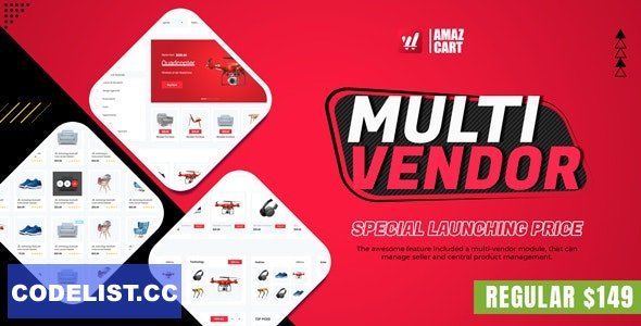 Multi-Vendor v1.4 - AmazCart Laravel Ecommerce System CMS