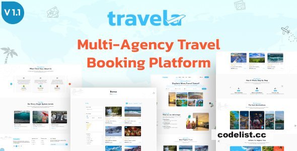 Travela v1.0 - Multi-agency Travel Booking Platform
