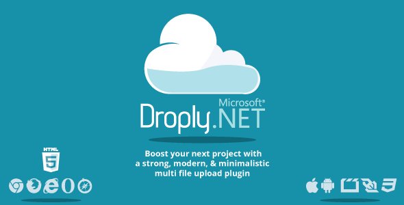 Droply.net - minimalist responsive large digital file uploade
