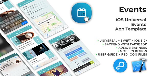 Events - iOS Universal Events App Template (Swift)