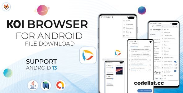 Koi Private Browser v1.2.6 - Incognito Browser - Secure Browser and Adblock