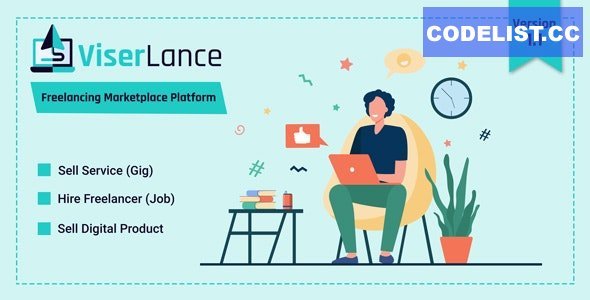 ViserLance v1.2 - Freelancing Marketplace Platform - nulled
