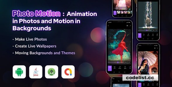 Photo Motion v1.2 - Animation in Photos and Motion in backgrounds