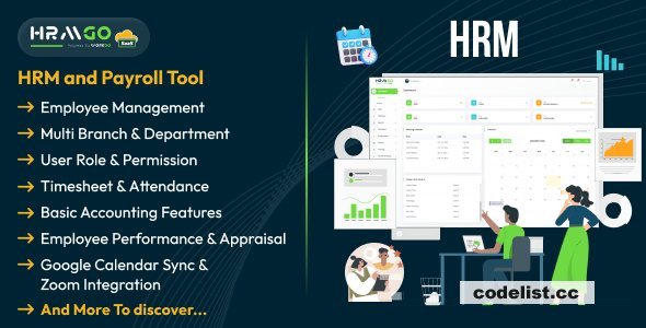 HRMGo SaaS v7.4 - HRM and Payroll Tool - nulled