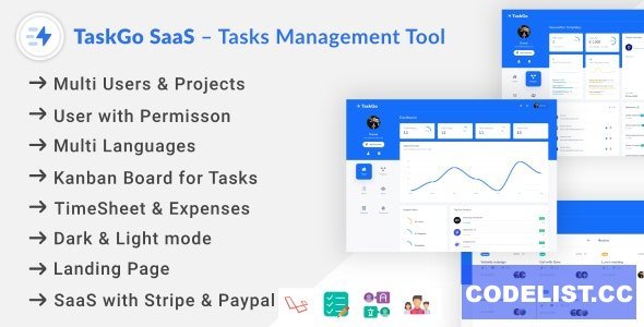 TaskGo SaaS v2.1.0 – Tasks Management Tool - nulled