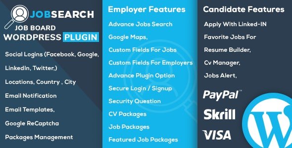 JobSearch v1.5.9 - WP Job Board WordPress Plugin