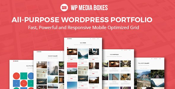 WP Media Boxes Portfolio v1.4.3