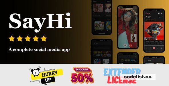 SayHi Social v1.5 - nulled