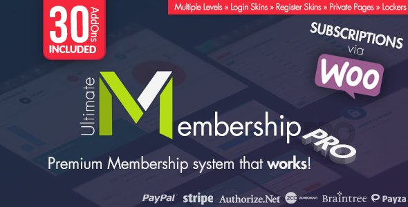 Ultimate Membership Pro WordPress Plugin v9.2.2