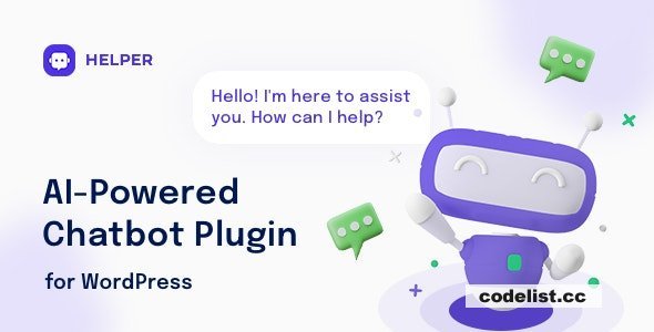 Helper v1.1.2 - OpenAI Chatbot for WordPress