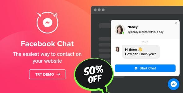 Facebook Chat v1.2.1 - WordPress Facebook Chat plugin