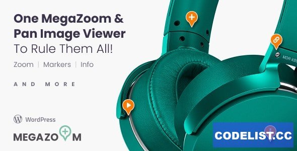 Mega Zoom &amp; Pan Image Viewer Wordpress Plugin v3.0