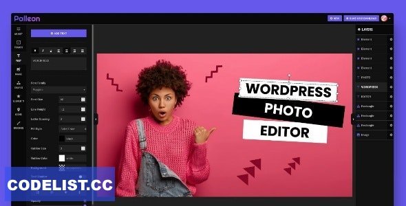 Palleon v1.4 - WordPress Image Editor