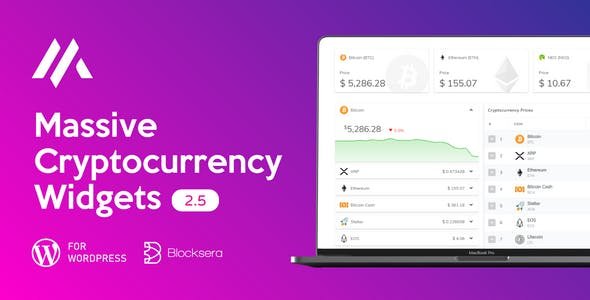 Massive Cryptocurrency Widgets v3.2.2